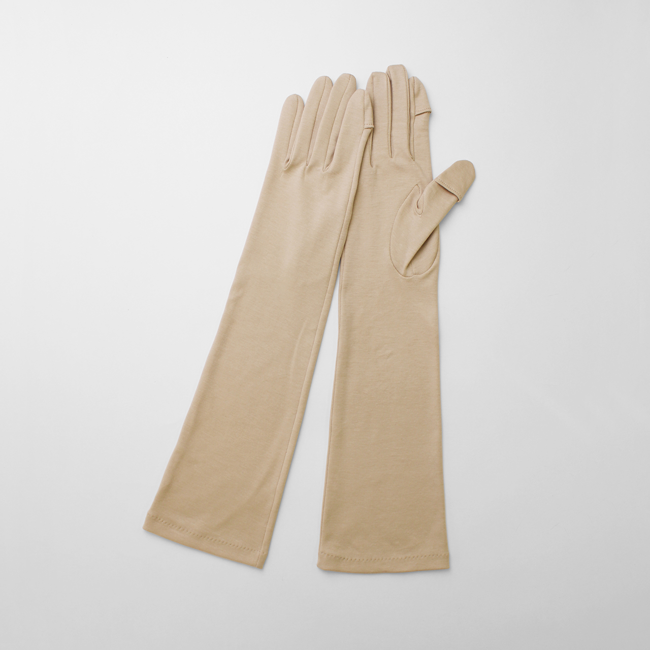 【WOMEN】ORGANIC COTTON グローブ ＜ロングタイプ＞/ UVケア